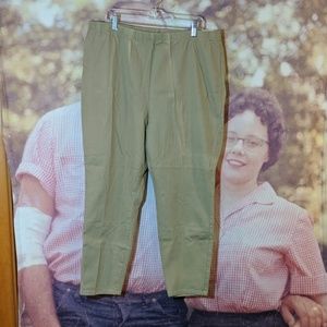 Just My Size 26-28W Petite Khaki Leggings
